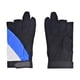 thumbnail image 3 of Guantes de ciclismo con 3 dedos cortados para mujer y hombre, transpirables y antideslizantes. Azul, 3 of 9