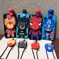 thumbnail image 2 of Funda de teléfono con correa para iPhone, carcasa con soporte y cuerda para iPhone 6, 6s, 7, 8, X, Xs, Max, XR, 11, 12, 13, 14 Pro, SE Max, Spiderman, Iron Man, Capitán América Fivean unisex, 2 of 2