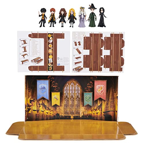 Wizarding World Harry Potter, Coffret Room of Requirement transformable 2  en 1 avec 2 figurines exclusives et 3 accessoires, jouets pour enfants à  partir de 5 ans Transformable Figurines 