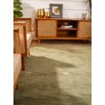 thumbnail image 7 of Rugsotic Carpets Hand Knotted Wool Area Rug 6'x9' Green Contemporary Rectangle Indoor Rug for Living Room, Bedroom Antimicrobial L00507, 7 of 7