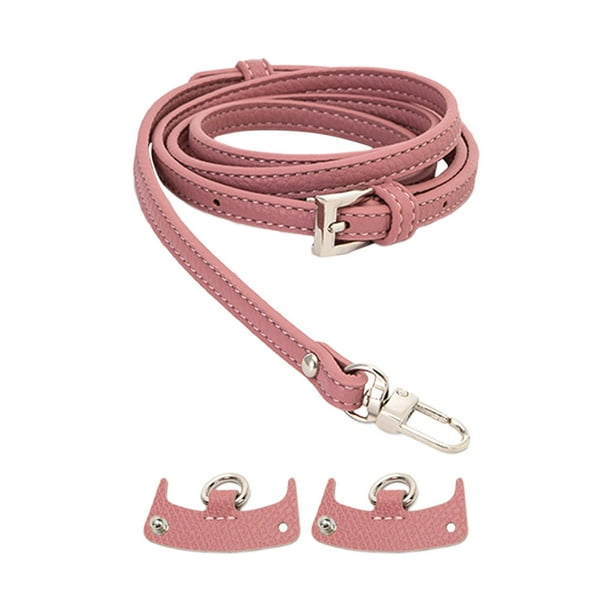 1.2cm With Pink Leather Purse Strap, High Quality Wrapping