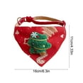 thumbnail image 2 of Uuowzo Christmas Pet Scarf Collar Cute Cats And Dog Christmas Accessories Christmas Decorations, Christmas Gifts for Family, C, 2 of 6