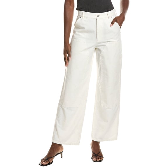 A.L.C. womens Rae Carpenter Pant, 10, White