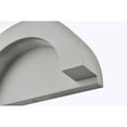 thumbnail image 4 of Raine Integrated LED wall sconce in silver, 4 of 5