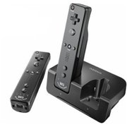 Insignia - Dual Charge Station for Nintendo Wii and Wii U Includes 2 Battery Packs, Refurbished