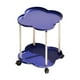 thumbnail image 3 of Mesita auxiliar con estantería de almacenamiento | Carrito móvil de mesa de centro | Rack de almacenamiento utilitario rodante | Mesa de apoyo de plástico multifuncional para dormitorio, salón, 3 of 6