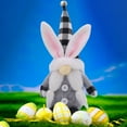 thumbnail image 4 of Loyerfyivos Easter Gnome Plush Elf Decorations,Handmade Gnome Bunny Faceless Doll Easter Ornaments, Spring Home Decor Gifts for Women Men, 4 of 6