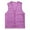 Purple, variant on Charmgo Work Vest, Adult Activity Vest Supermarket Vests Clerk Workwear Work Vest, Volunteer Vest Black L
