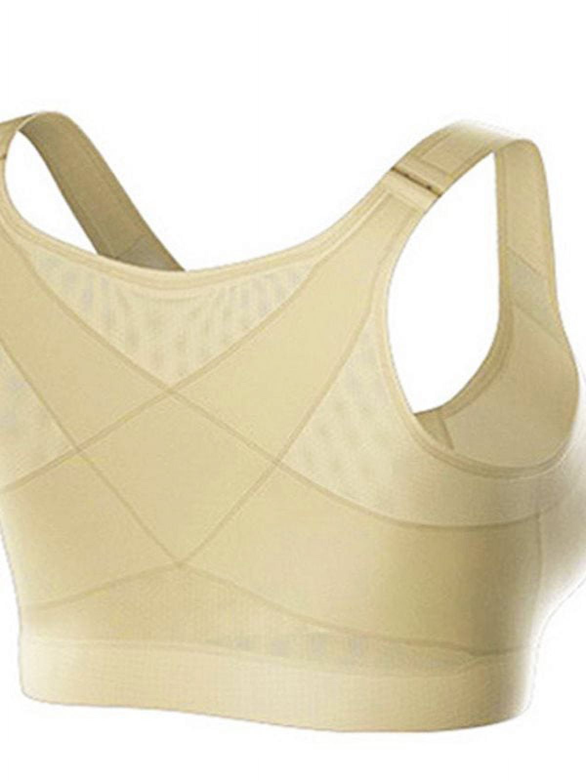 Women's Full Figure No Bounce Plus Size Camisole Wirefree Back Close Sports Bra - image 4 of 4