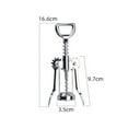 thumbnail image 7 of Sunjoy Tech Wine Opener Alloy Wing Corkscrew Heavy Duty Corkscrew Beer Opener Multifunctional Bottle Opener for Home Kitchen Restaurant Bar, 7 of 7