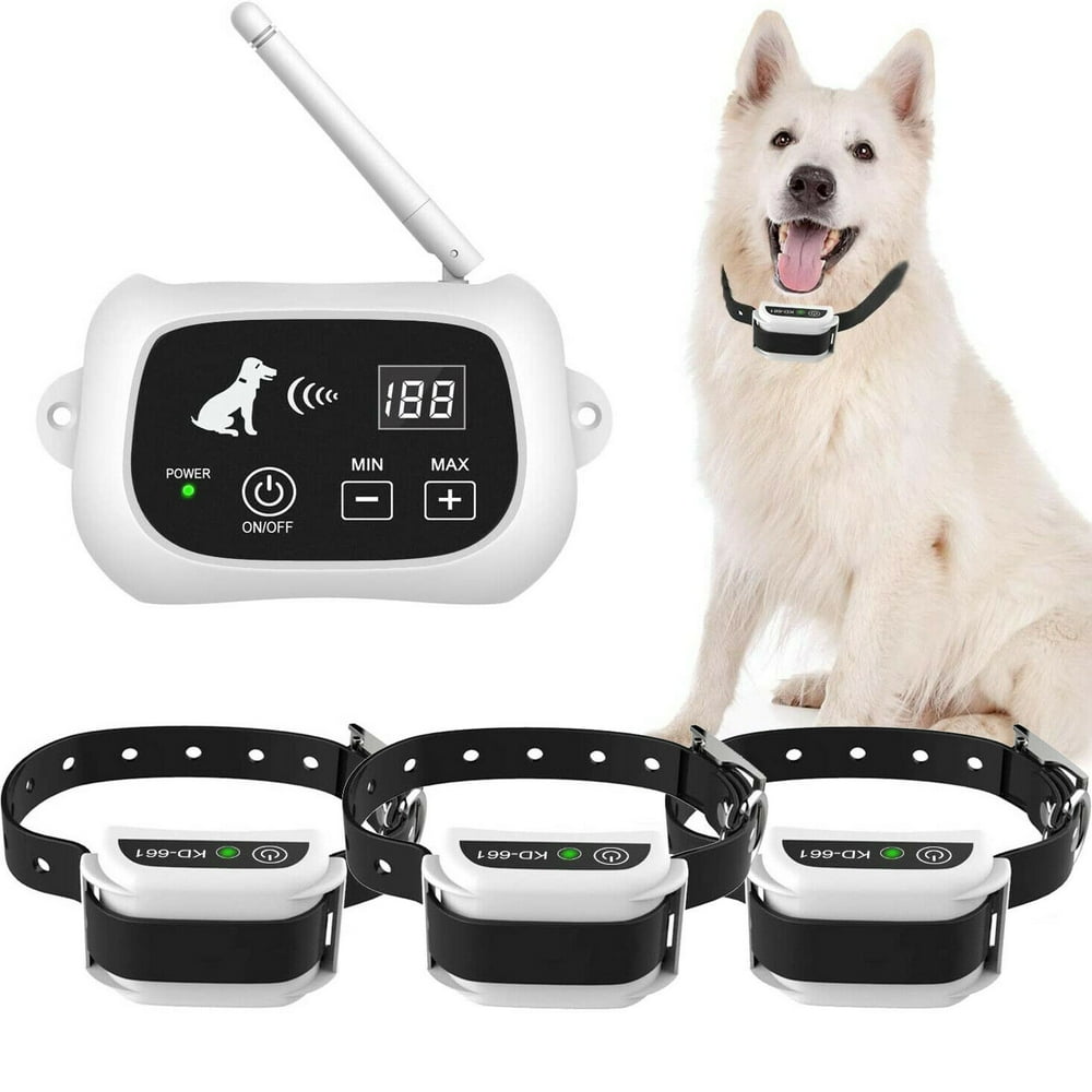 Wireless Dog Fence Pet Containment System Waterproof Training Collars 1