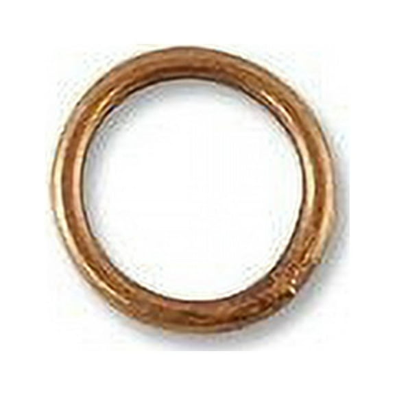 JewelrySupply Jump Ring - Closed 4.6mm Antique Copper Plated (10-Pcs)