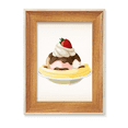 thumbnail image 1 of Strawberry Banana Sweet Ice Desktop Wooden Photo Frame Display Picture Art Painting Multiple Sets, 1 of 3