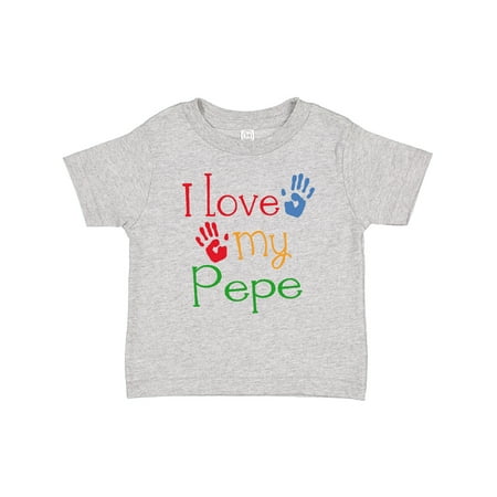 

Inktastic Pepe Grandkids Handprints Gift Baby Boy or Baby Girl T-Shirt