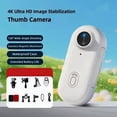 thumbnail image 2 of NUISK 4K Thumb Camera Wifi Magnetic Wearable White for Outdoor Sports Vlog, 2 of 8
