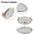 thumbnail image 2 of 1pc Stainless Steel Drying Basket Round Sieve Hanging Drying Vegetable Net Anti-fly Artifact Drying Small Fish Kitchen Tool, 2 of 10