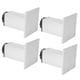 thumbnail image 3 of Pata para muebles - 4 piezas/juego de aleación de aluminio de forma cuadrada, ajustable, para muebles, mesa, sofá, patas(2), 3 of 14