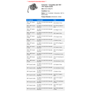 Carburetor - Compatible with 1987 - 1991 Toyota Corolla - Replacement