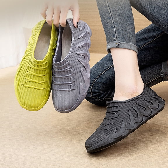 mdesiwst Unisex Waterproof Shoes Lightweight Slip-on Shoes Non Slip Casual Sneakers Work Shoes for Men And Women Food Service Kitchen Restaurant