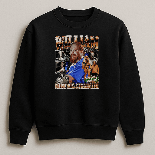 Comedy Fan Retro William Montgomery Inspired Big Red Machine Sweatshirt V70323, up to size 5XL