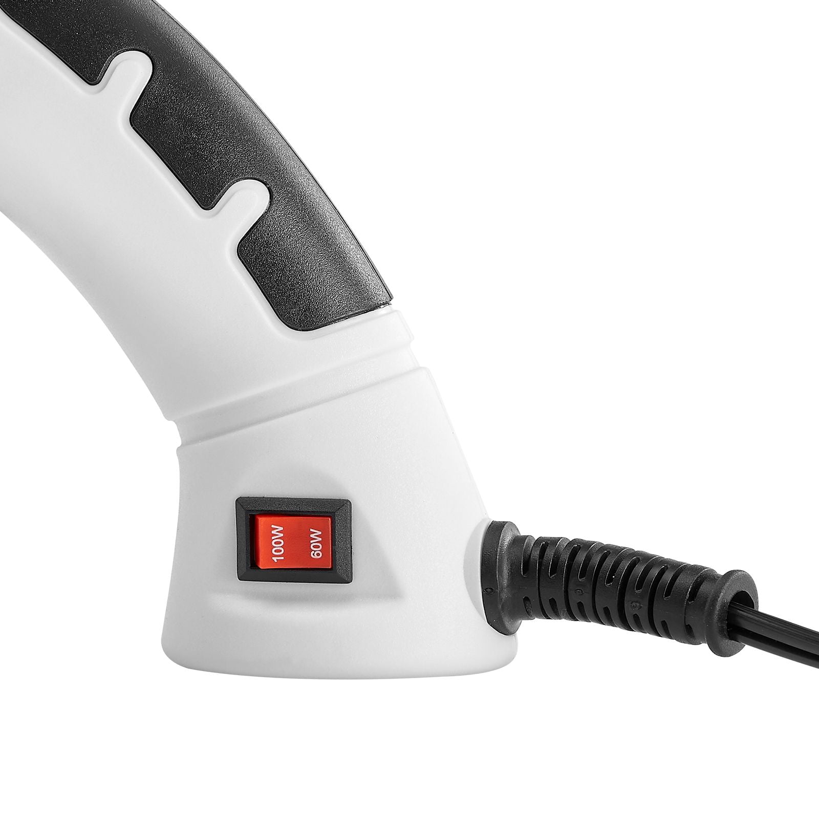 High Temp Mini Glue Gun 60W/100W, 20 Sticks & Pouch, Fast Melting for Arts, DIY, Household Fixes, Portable Design, White