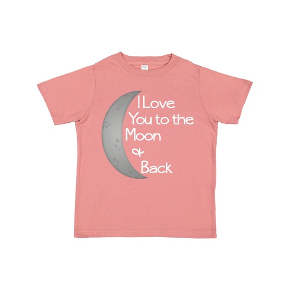 Inktastic I Love You to the Moon & Back. Boys or Girls Toddler T-Shirt