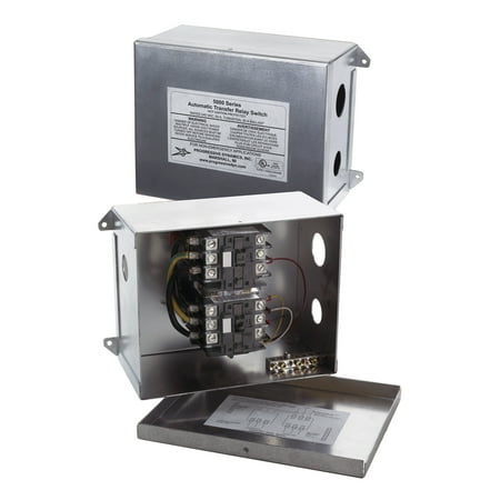 Automatic Switching (Progressive Dynamics PD5110610V 5100 Series Automatic Transfer Switch - 120 VAC, 30 Amp w/Screw)