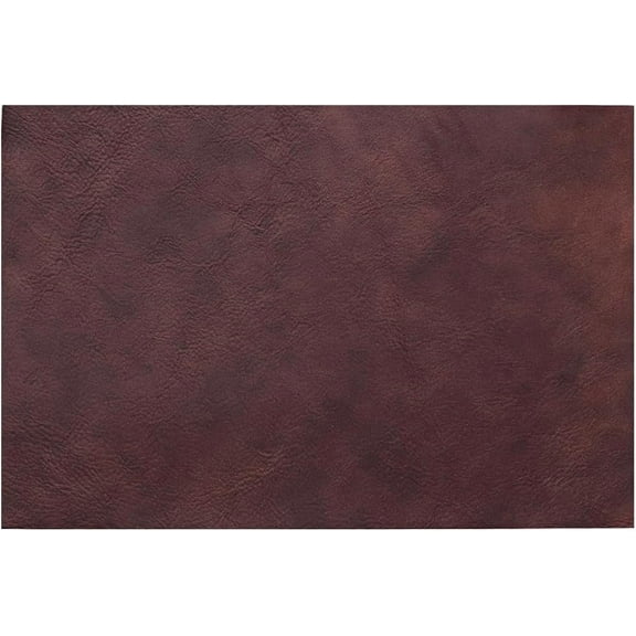 12 x 8 Inch Genuine Leather Sheets Full Grain Leather Sheet Cowhide Leather Pieces Leather Fabric Glossy Leather Scrap Crafts Flat Leather Tooling for Crafts Jewelry Making Coconut Brown Brown DIY
