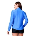 thumbnail image 2 of Free Country Women's Sun Breeze 1/2 Zip Sunshirt Perimist S, 2 of 3