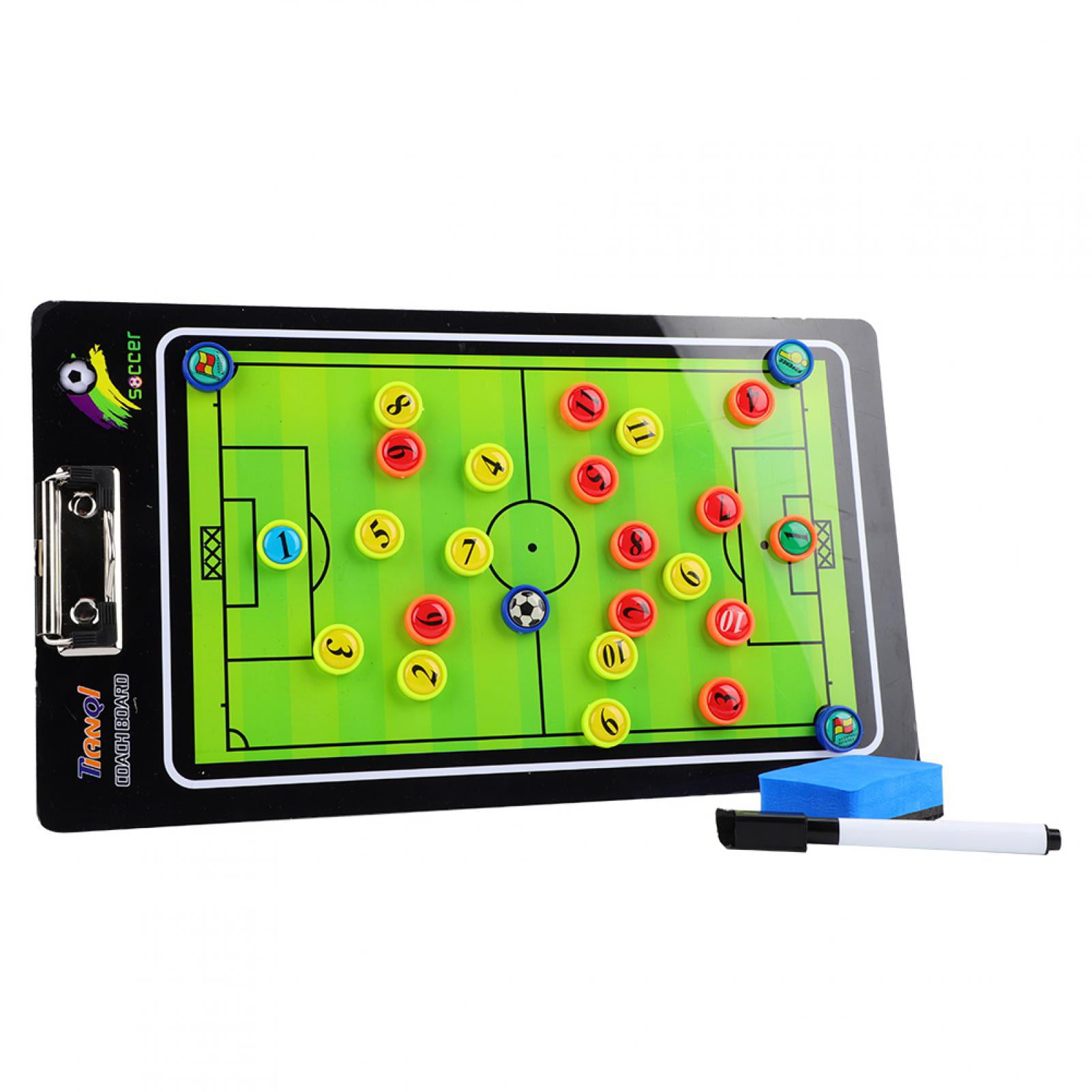 Details about   Football Tactics Coaching Board Soccer Strategy Training Clipboard Reliable 