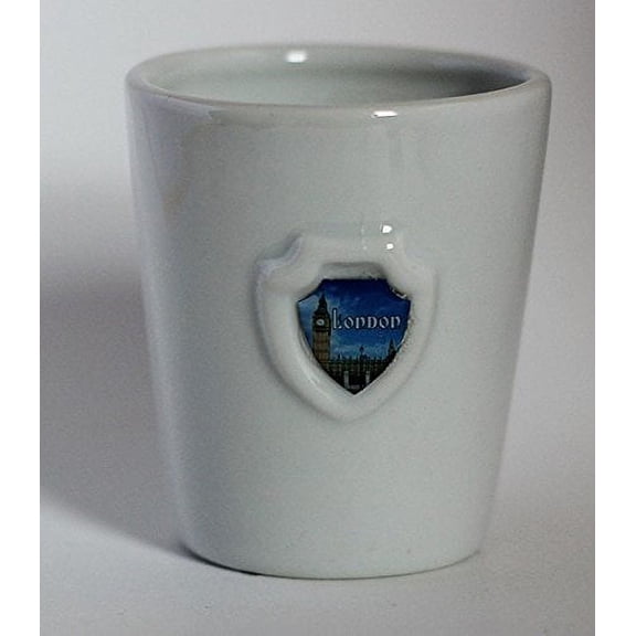 London England Big Ben Ceramic Shot Glass