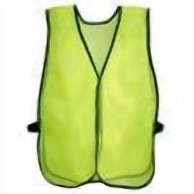 Rugged Blue Mesh Safety Vest - Non-ANSI - Hi-Vis Yellow - Reg