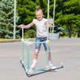 thumbnail image 5 of GanFindX Folding Skater Aid - Adjustable Height Aluminum Roller Skate Trainer for Kids and Toddlers, Perfect for Learning and Safety Green, 5 of 7