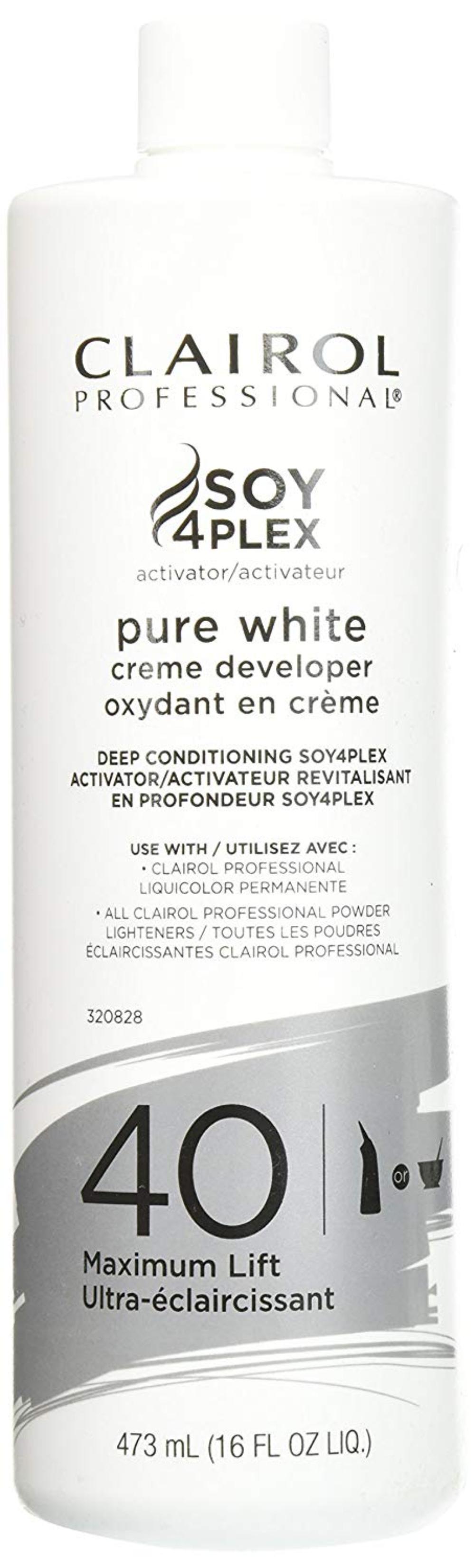 Professional Soy4plex Pure White Creme Hair Color Professional Soy4plex Pure White Creme Hair Color