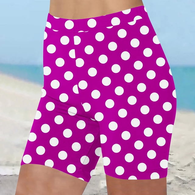 LSLJS Shorts d'Été Taille Haute pour Femmes Shorts d'Été Décontractés Extensibles Short de Sport Shorts de Gym