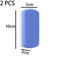 thumbnail image 2 of Foot Scrubber File To Remove Calluses Horny Foot Scrub Foot Care Two-Color Foam Glass Foot Grinder - 2pcs blue white, 2 of 5