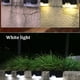thumbnail image 5 of Inteprter Paquete de 4 luces solares de pared para pasarela, patio, parque, calle, paisaje, lámpara de paisaje, herramienta de iluminación Iluminación y accesorios Luz blanca, 5 of 6
