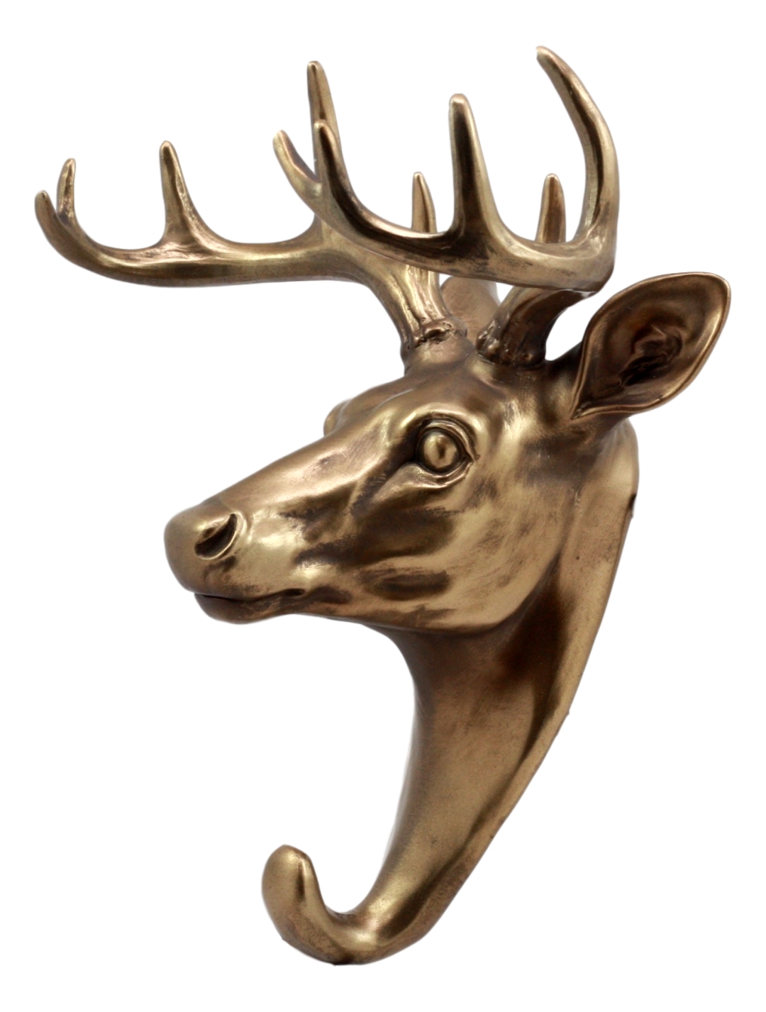 HiEnd Accents Wooden Picture Holder with Deer Bust