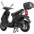 thumbnail image 2 of X-Pro Brand New 50cc Gas Moped Motorcycle, 10" Aluminum Wheels Electric/Kick Start! Large Headlights, 2 of 5
