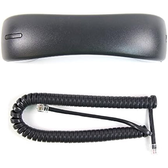The VoIP Lounge Handset Receiver with Curly Cord for Cisco 7900 Series Phone 7902 7905 7906 7910 7911 7912 7940 7941 7942 7945 7960 7961 7962 7965 7970 7971 7975