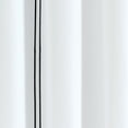 thumbnail image 3 of Lush Decor Micro Fiber Hotel Collection Shower Curtain White/Black Single 72X72, 3 of 5