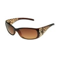 thumbnail image 2 of Foster Grant Women's Rectangle Brown Adult Sunglasses, 2 of 6