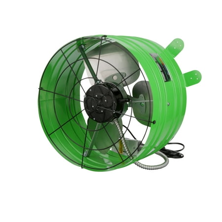 QuietCool Smart Energy Efficient Attic 2830 CFM Gable Fan w/ Built In
