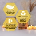 thumbnail image 3 of Aloha Bay Bees Wax Tea Light Candles 8 ea, 3 of 4