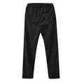 thumbnail image 2 of Juslio Womens Pants Elastic Waist Corduroy with Pockets Plus Size Comfortable Straight Pants, 2 of 9