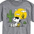 thumbnail image 3 of Peanuts - Snoopy and Woodstock - Men's Short Sleeve Graphic T-Shirt, 3 of 6