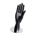 thumbnail image 4 of Wooden Hand Model Right Hand Model Multipurpose Lightweight 10 Inches Art Mannequin Hand for Sketching Drawing Hand Jewelry Display Ornament Black, 4 of 9