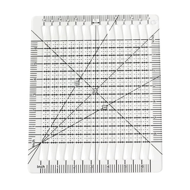 Clearance! beishanbush Tools Home Improvement 5 In 1 Versatile Quilt Cutting Ruler Set Charming Shape Cutting Tool for Precise Quilting Templates and Crafting One Size Clear