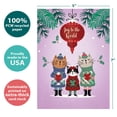 thumbnail image 6 of Tree-Free Greetings Holiday Greeting Card 12 Pack, 5x7, Cat Carolers (HP60634), 6 of 7