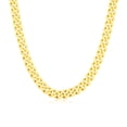 thumbnail image 1 of Collier Chaîne Miami Cubain Poli en Or Jaune 14k Taille 22 Pouces, 1 of 2